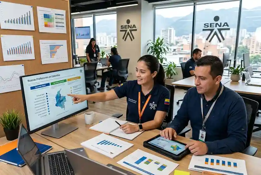 Nuevas profesiones en Colombia: cómo PREVIOS SENA rastrea los cambios del mercado laboral