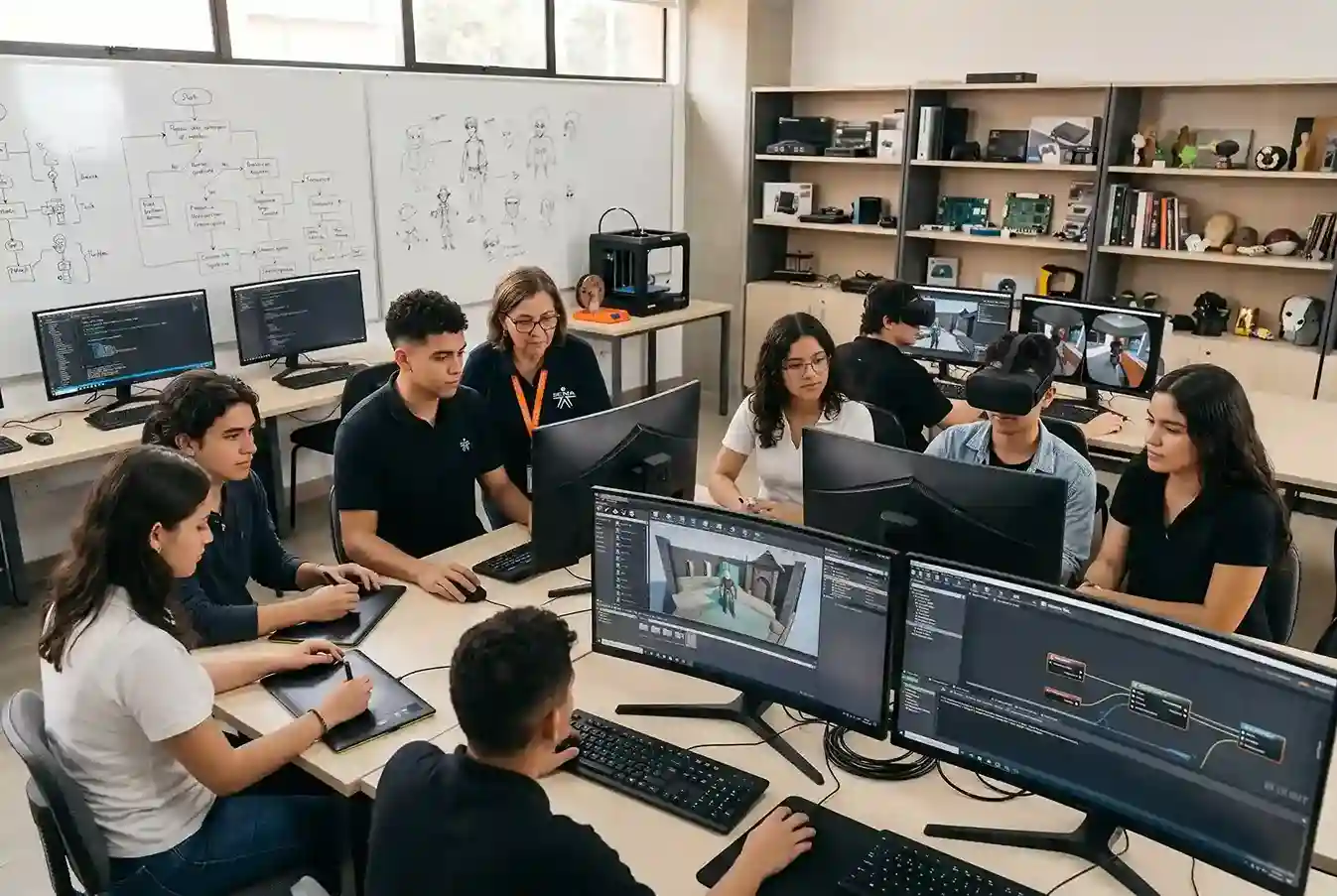 Cómo SENA forma talento para videojuegos y entornos interactivos